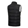 Chaleco térmico para hombre de otoño e invierno, 9 piezas, engrosado, piedra tinta fina, calefacción USB, talla grande, chaleco casual