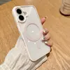 Funda Magnética de Acrílico Color Caramelo para Teléfono Adecuada para Apple 16E Color Puro 17Air Moderna 13/14/15 Elegante 11