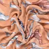 Outono e Inverno Nova Moda Elegante Lenço Longo de Folha Alta Qualidade Gaze de Bali Estampada Lenço Xale Feminino Lenço de Cabeça Venda por Atacado