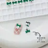 Christmas Series Cross-Border Nail Art Accessories Bell Bear Santa Claus Cute Christmas Tree Bow Star Pendant