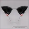 Gato Lindo de Peluche Japonés Oreja de Gato Campana Lazo Lolita Tocado Accesorios de Oreja de Zorro Diadema de Oreja de Gato