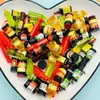 Tienda de Conveniencia Cocina Condimentos Pegamento en Crema Accesorios para Fundas de Teléfono DIY Juguetes de Comida en Miniatura Accesorios de Resina Joyería Hecho a Mano