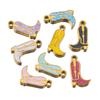 Dijes de Acero Inoxidable con Forma de Corazón Europeo y Americano para Botas Colgantes para Zapatos Esmalte Pulsera DIY Collar Colgantes para Bebé Venta al por Mayor