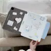 Funda protectora de uso diario Star Miffy Rabbit para tablets iPad de 10/11 generación, air4/5, hebilla estilo coreano mini6
