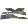 Adecuado para Bentley Continental Gt 2017 Rejilla de Parachoques Delantero Rejilla Electroplateada 3W3807647 3W3807648