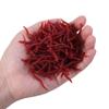 Suministros para exteriores, cebo de mano de 4 cm, cebo de pesca, lombriz de tierra, cebo blando, gusano de pan, gusano blando biónico, cebo falso para gusanos.