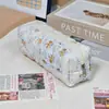 Venda Direta da Fábrica Nova Bolsa de Armazenamento Bolsa de Lápis Resistente a Manchas Estilo Ins Feminino Grande Capacidade Nicho Não Colidente Papelaria Bolsa de Cosméticos