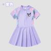 Traje de baño de dibujos animados Kuromi para niños, traje de baño de una pieza de verano para niñas y bebés con pantalones de seguridad, fabricante de trajes de baño para aguas termales
