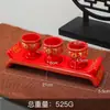 Taza de Ofrenda Dios de la Riqueza Taza de Ofrenda Buda Taza Familia Inmortal Taza de Vino Buda Cerámica Pintada Traer Riqueza y Tesoro Taza de Ofrenda Taza de Tributo Envío Gratis