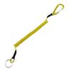 Mosquetón Cable de Acero Equipo de Pesca Cuerda Antiperdida Llave Lanyard Antiperdida Retráctil Aliexpress Venta Caliente Portátil
