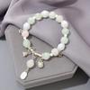 Novas Pulseiras de Luxo com Cristais e Contas de Vidro, Joias para Casais e Melhores Amigos, Pequenas Pulseiras de Presente, Acessórios de Mão Minimalistas Estilo Ins