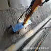 Máquina de Lascar Montada em Túnel Operação Suave Equipamento de Lascar de Parede Lateral Baixa Máquina de Lascar de Túnel Montada no Assento