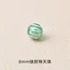 Ágata estilo Xizang de tres ojos dzi cuentas redondas manualidad DIY 6/8MM diente de tigre cuentas de Buda pulsera collar accesorios de joyería venta al por mayor