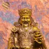 Hongda Latón Completo Redondo Dios de la Riqueza Apertura Entrada de Oficina Dios de la Riqueza Cobre Dios de la Riqueza Adornos de Regalo