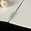 Cuaderno Espiral A5 Grueso para Estudiantes de Secundaria, Cuaderno Rayado para Preparación de Exámenes, Estudiantes Universitarios, Cuaderno de Extractos Estilo Ins, Alto Valor Estético