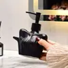 Botella de Espuma Artística Ins para Gel Antibacterial al por Mayor Hotel Baño Ducha Gel de Baño Botella Vacía Botella con Dispensador de Prensa