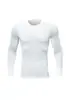 Camiseta Deportiva de Manga Larga Ropa de Entrenamiento Transfronteriza para Atletismo Top de Entrenamiento de Secado Rápido para Niños y Padres Camiseta de Compresión para Fitness de Hombre