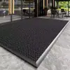 Tapete de Entrada Cor Sólida em Malha Elástica, Capacho Elástico de Entrada Doméstica, Capacho Simples Durável Antiderrapante
