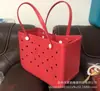 Lindos accesorios para vacaciones de verano, bolso de hombro de EVA, bolso de playa mini de gelatina DIY, bolso de mano