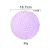 Tapete Isolante Redondo de Silicone Transfronteiriço, Tapete de Mesa de Silicone Antiderrapante com Pontos Elevados, Tapete para Panela Anti-Queimaduras, Tapete de Silicone Resistente a Altas Temperaturas em Estoque