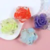 Flores de Verano Lámina de Oro Pétalos de Rosa Parches Accesorios de Resina DIY Pendientes Pinzas para el Cabello Fundas de Teléfono Materiales Venta al por Mayor