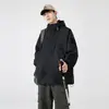 Chaqueta deportiva de exterior estilo montaña, unisex, adecuada para primavera y otoño, casual y versátil, ideal para senderismo, con capucha y diseño de ropa de trabajo