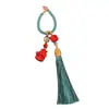 Chaveiro de Cinábrio Vermelho Imperial Natural de Alto Teor para Riqueza Imediata, Cavalo do Zodíaco, Ano de Nascimento, Acessório Pingente para Bolsa Nova