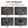 Suporte para incenso bandeja de sândalo base para incensário com base à prova de fogo pad à prova de fogo de aço inoxidável incensário pad de isolamento térmico de algodão à prova de fogo rede para incenso
