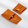 Bolsa Pequeña de Terciopelo de Microfibra de Alta Gama Hecha a Medida de Fábrica con Hebilla Oculta para Almacenamiento de Joyería, Bolsa para Empaquetar Joyería de Viaje