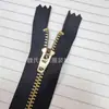 Cremallera de Acero Inoxidable con Dientes de Latón Y Completos para Jeans, Pantalones Casuales de Mujer, Pantalones de Niños y Cremalleras para Solapas de Ropa
