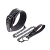 Esposas para Adultos Sm Bondage Patrón 3D Negro y Rojo Patrón de Diamantes Collar para el Cuello y Tobilleras Restricción Productos Sexuales de Alta Venta Entrenamiento Dropshipping