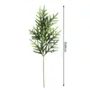 Galhos de Pinheiro de Natal Explosivos Atacado Planta Verde Simulação Flores Artificiais Acessórios para Arranjo de Flores Decoração de Árvore de Natal Plástico Artificial Ornamentos