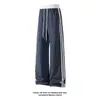 Pantalones Blancos Estilo Nuevo Otoño 2026 con Cintura de Rayas Triples en Contraste M-5XL HK26971-Especial P22