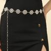 Accesorios de Cadena para la Cintura de Metal de Alta Calidad Cadena de Flor para Falda Suéter Hallover Cinturón Versátil Cadena para Pantalones Ajustados de Cintura de Mujer
