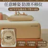 Falda de Cama de Tres Piezas De Rong High-Rise Clase A Protector de Colchón Engrosado Añadido Terciopelo de Leche Terciopelo Cálido Cubierta a Prueba de Polvo Color Sólido