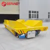 Carro de pista de taller para pieza de trabajo cilíndrica con marco en V 50t control remoto plataforma eléctrica plana plataforma eléctrica plana a prueba de explosiones