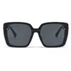 Gafas de Sol Cuadradas de Marco Grande Estilo Nuevo para Mujer, Gama Alta, Modernas, Anti-UV, Adelgazantes para Caras Grandes, Gafas de Sol de Moda Estilo Coreano