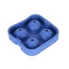 Amazon Supply 4 Silicone Contínuo Hóquei no Gelo Filme de Gelo Molde de Sorvete Ice Maker 4 Bola Contínua Redonda Silicone Gelo Pad