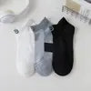 Calcetines deportivos profesionales para hombre transfronterizos, calcetines cortos de primavera y verano, calcetines de malla transpirables para correr y baloncesto, calcetines engrosados