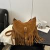 Bolsa Tote Grande Capacidade Moda Casual Tendência Verão 2026 Nova Elegante Tendência Ombro Transversal Feminina