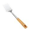 Não magnético 201 Utensílios de cozinha Aço inoxidável Utensílios de cozinha Espátula Colher de sopa Pá de fritar Espessado Anti-queimadura Grão de madeira Conjunto de utensílios de cozinha
