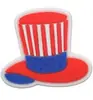 Série Dia da Independência Charms para Crocs DIY Decorações para Sapatos Acessórios para Sapatos PVC Borracha Macia Fechos