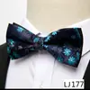 Gravata Borboleta Masculina para Negócios, Casamento, Festa, Traje de Noite, Gravata Borboleta de Poliéster Seda Jacquard, Gravata Borboleta Formal Retro de Alta Qualidade