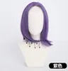 Peluca Universal para Cosplay con Red Frontal, Disponible en Múltiples Colores, Estilo Anime de 35 cm, No Requiere Adhesivo