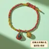 Festival del Bote del Dragón Estilo Nuevo Hecho a Mano Tejido Zongzi Bola Dorada Cuerda de Mano Colorida Cabeza de Tigre Cuerda Roja Pulsera de Cuerda Colorida Regalo de Festival