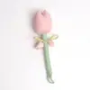 Conjunto de Presente Martelo de Artemísia Tulipa, Martelo de Moxabustão, Martelo de Saúde, Presente de Dia das Mães, Buquê de Flores, Martelo de Massagem de Meridianos, Presente de Feriado