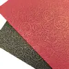 Papel sintético de couro de PVC pode ser produzido de acordo com as cores Pantone, material especial para encadernação de papel 0,2 MM 1,08 * 100m