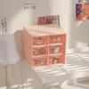 Lindo Estante de Almacenamiento Pequeño Tipo Cajonera de Escritorio para Escritorios de Estudiantes, Organizador de Joyas y Caja Organizadora de Escritorio