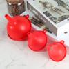 Embudo pequeño de silicona plegable para dispensar líquidos de grado alimenticio, embudo para aceite, vinagre y vino, juego de tres piezas, venta al por mayor
