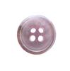 Botão de Camisa Rosa Claro 100% Natural de Chifre de Boi 11mm Botão de Chifre de Boi Borda Fina Botão de Casaco de Caxemira Botão de Chifre de Boi Real